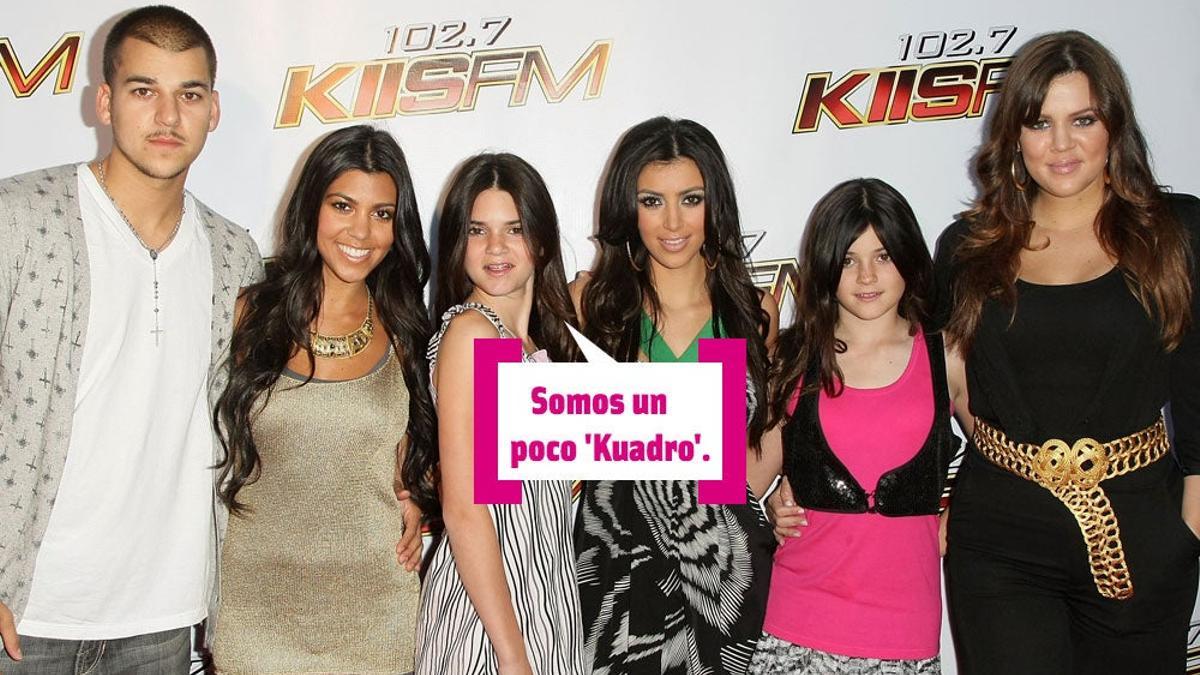 Los Kardashian y las Jenner en el año 2008