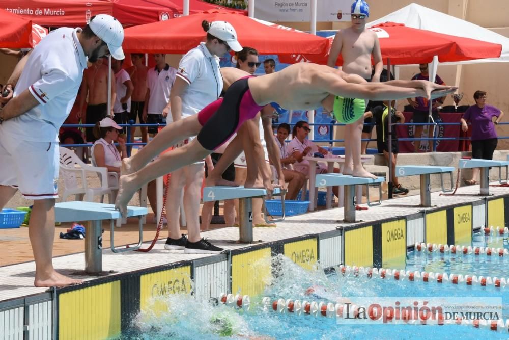 Final del Campeonato regional de natación.