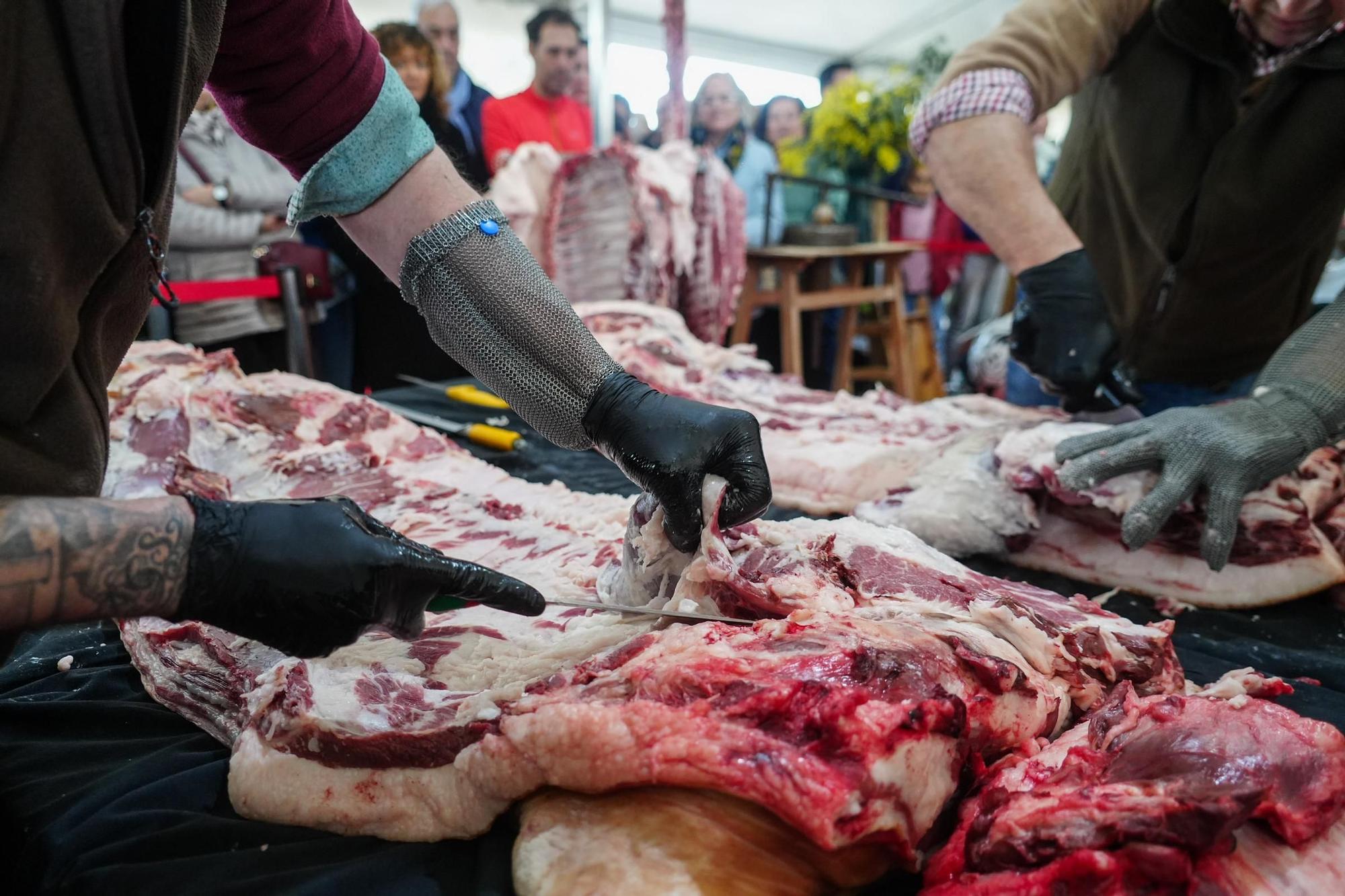 Villanueva de Córdoba revive el ritual de la matanza
