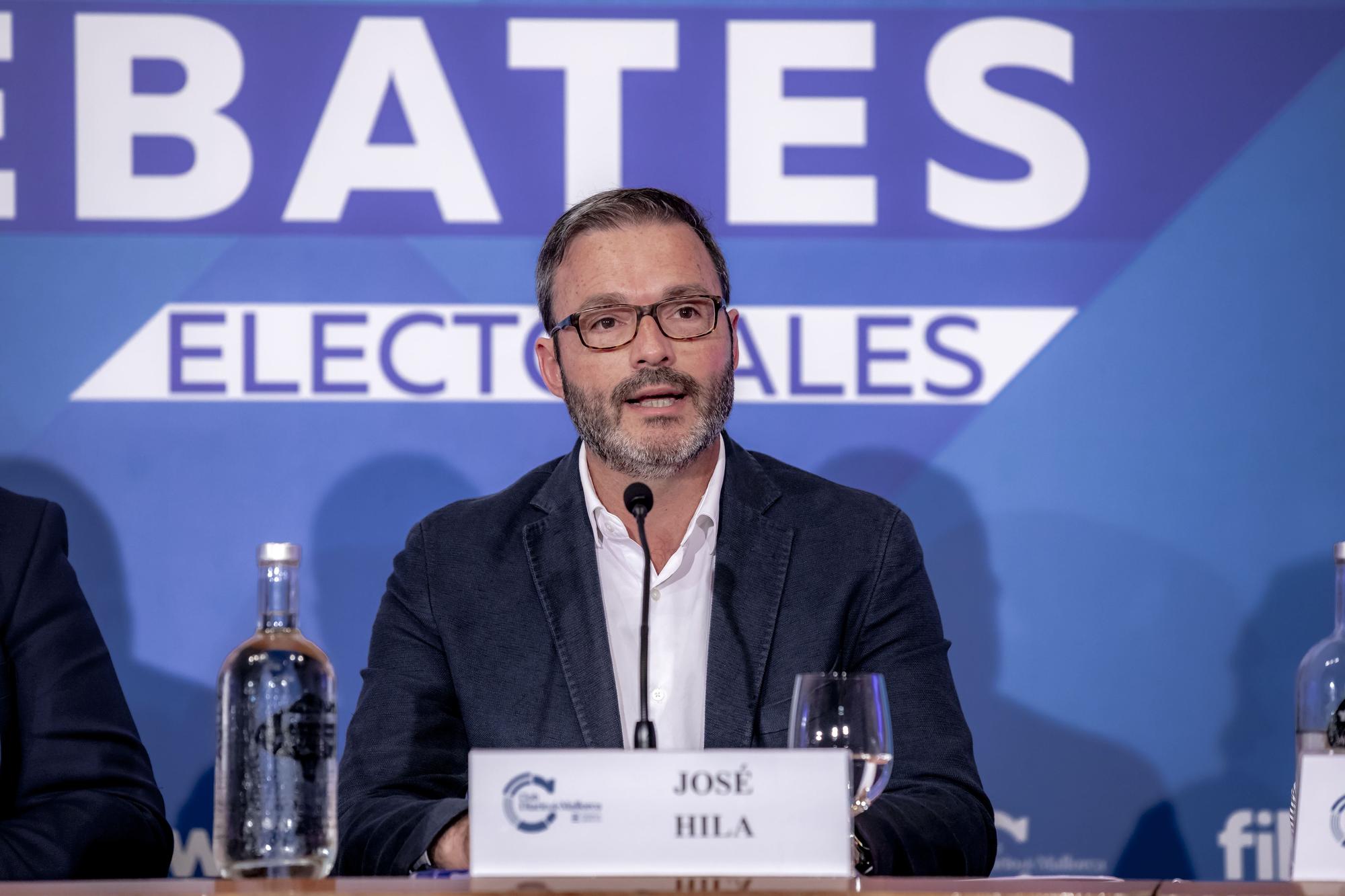 Debate electoral entre los candidatos al ayuntamiento de Palma