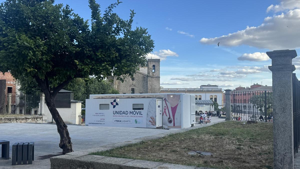 La unidad móvil de detección en Trujillo