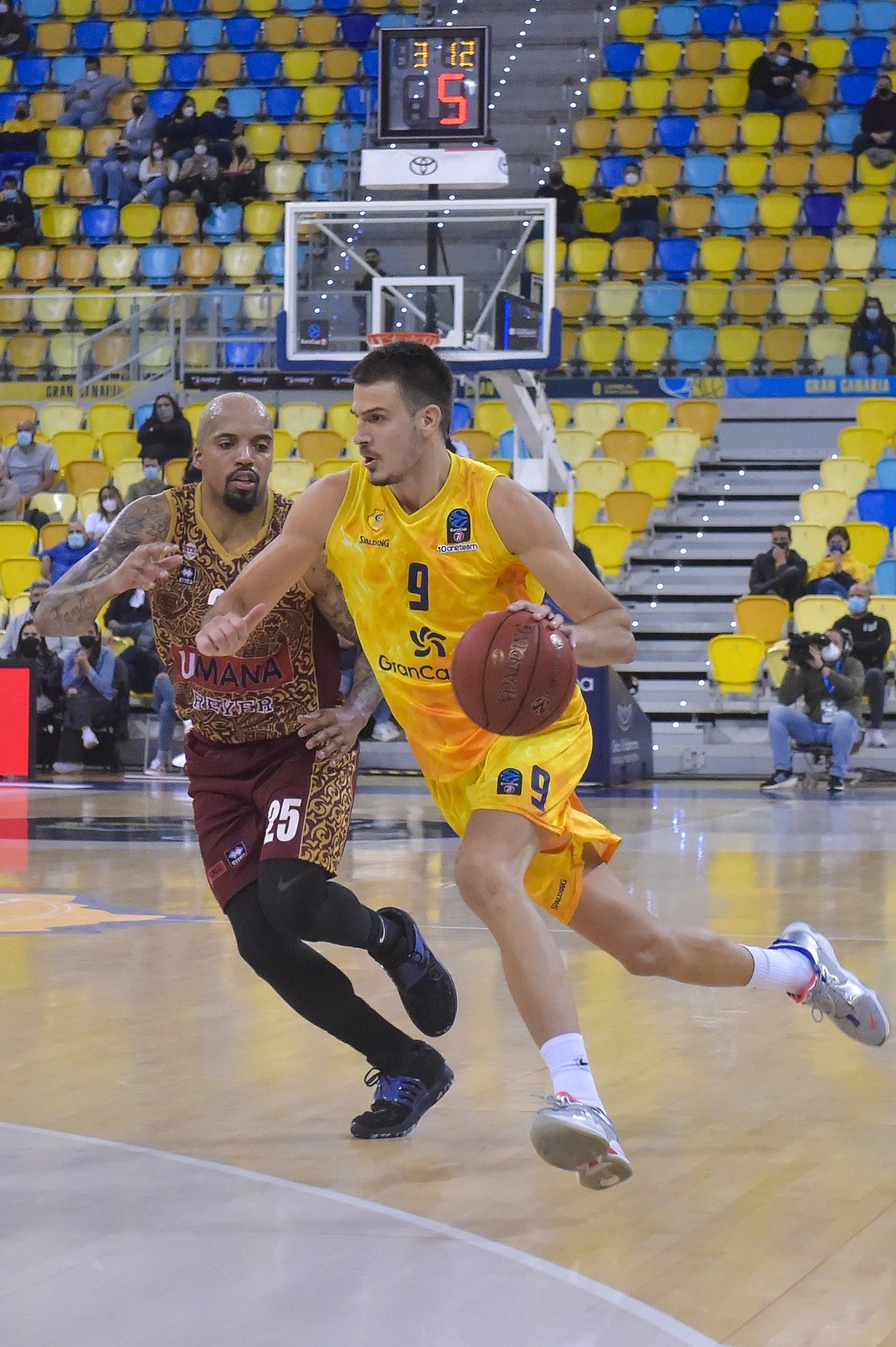 Eurocup: Partido CB Gran Canaria - Umana Reyer Venecia