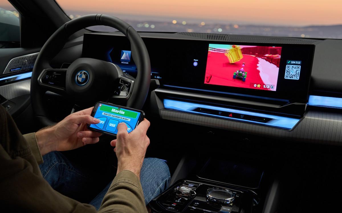 BMW convierte sus coches en consolas de videojuegos rodantes con AirConsole