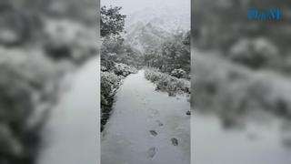 La Serra de Tramuntana, como una pista de esquí