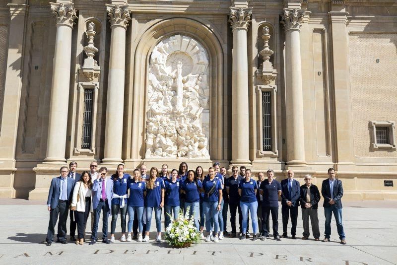 Visita del Mann Filter a la Basílica del Pilar