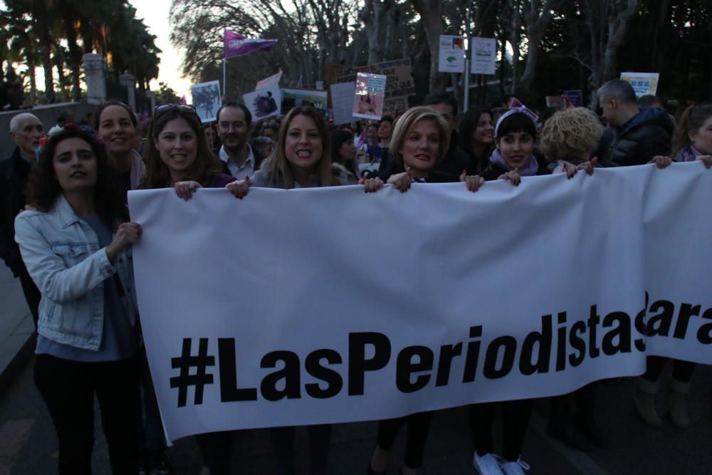 Manifestaciones por el 8M en Málaga