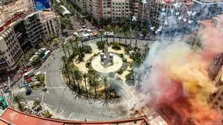 Mascletà de hoy en Alicante: último disparo de las Hogueras de 2025