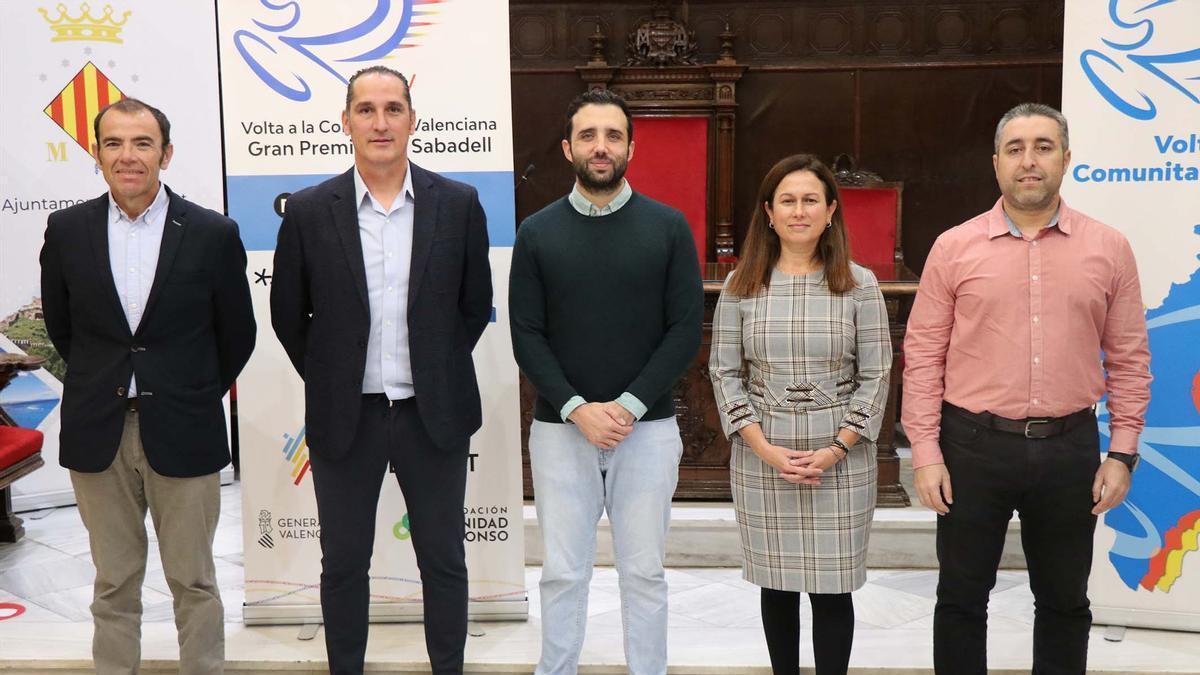 Presentación de la llegada de la etapa 3 en Sagunto