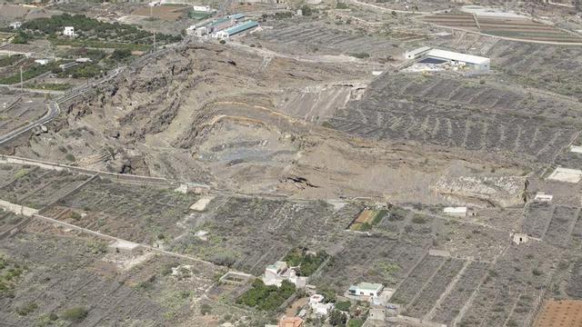 La cantera de la empresa Áridos del Sur, fundamental para la futura central hidroeléctrica de Tenerife. | FIRMA