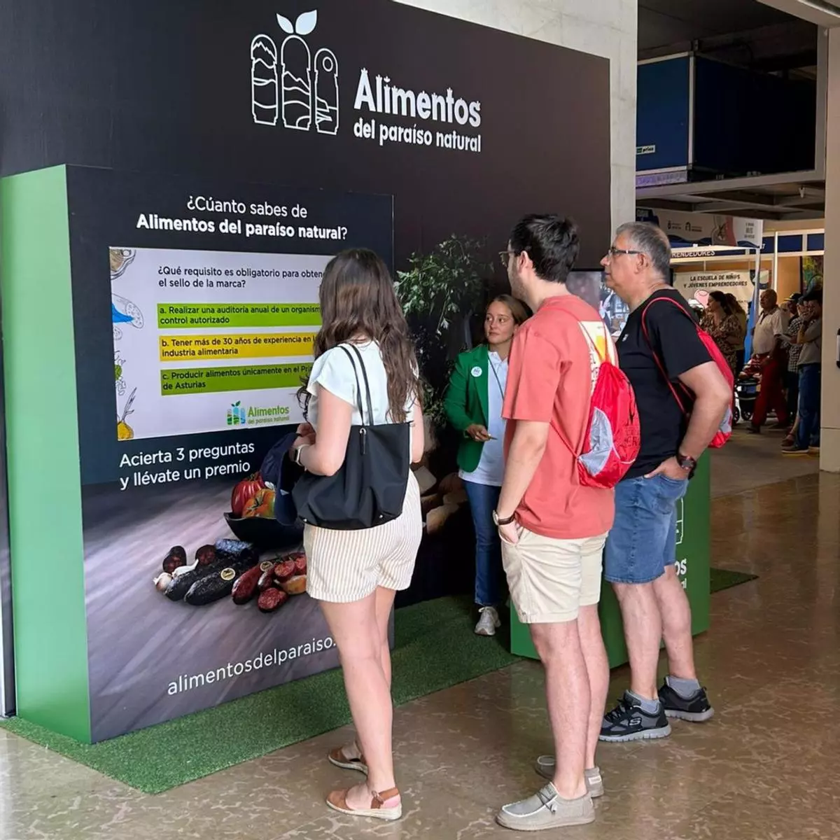 "Alimentos del Paraíso", presente en la Feria de Muestras de Asturias