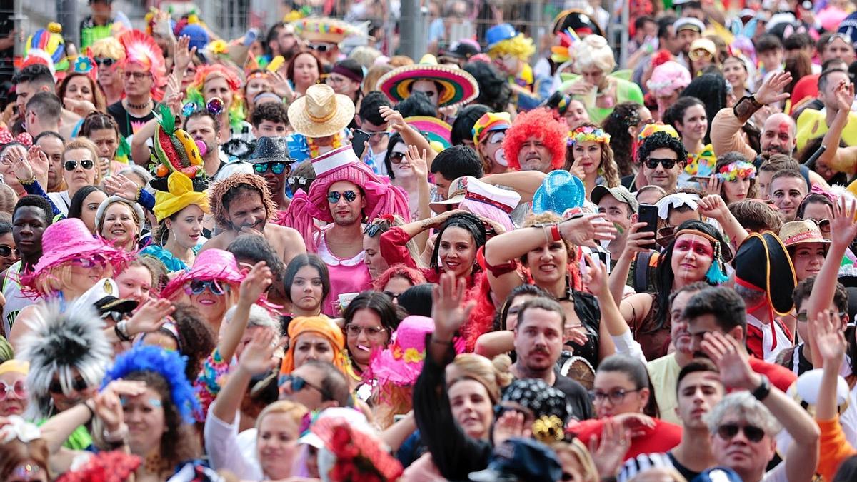 Carnaval de Día en el municipio de Santa Cruz de Tenerife.
