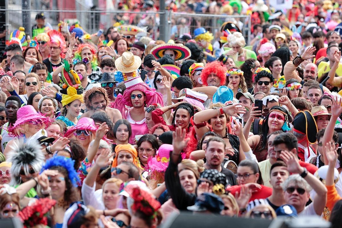 Carnaval de Día en el municipio de Santa Cruz de Tenerife.