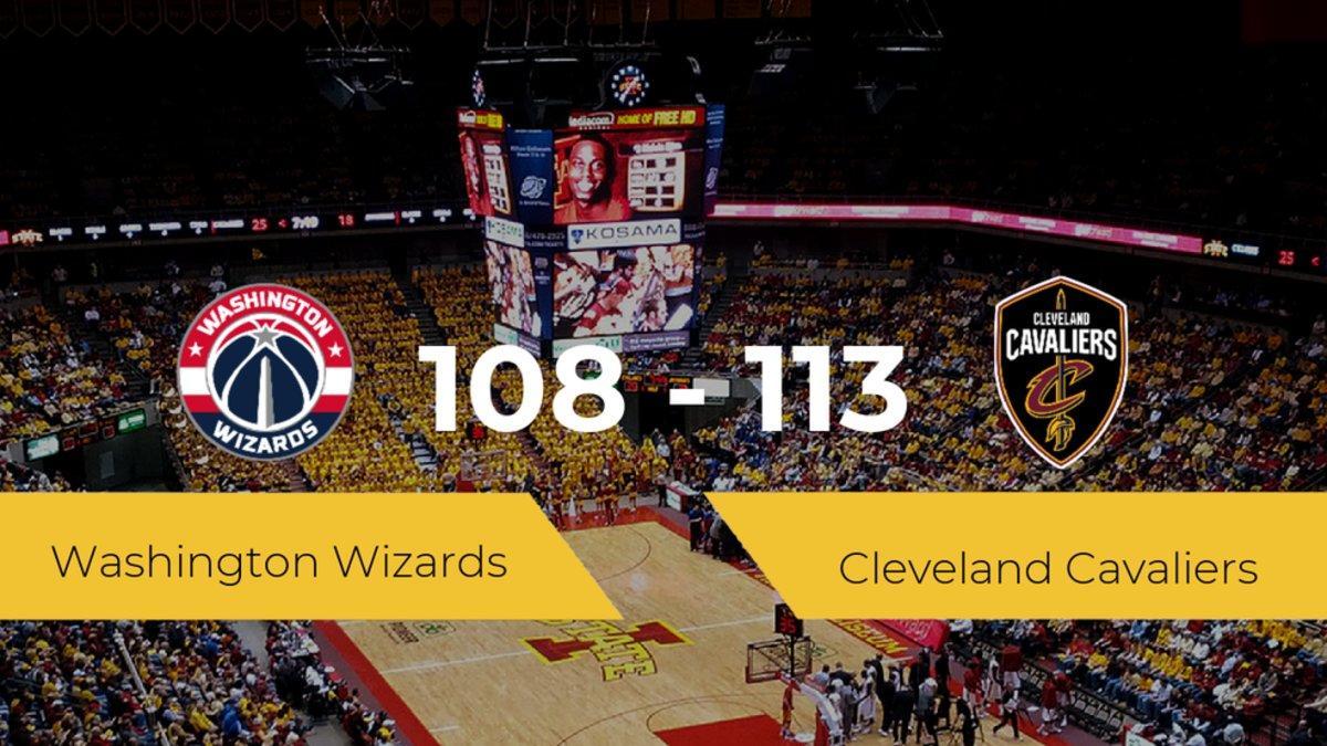 Victoria de Cleveland Cavaliers ante Washington Wizards por 108-113