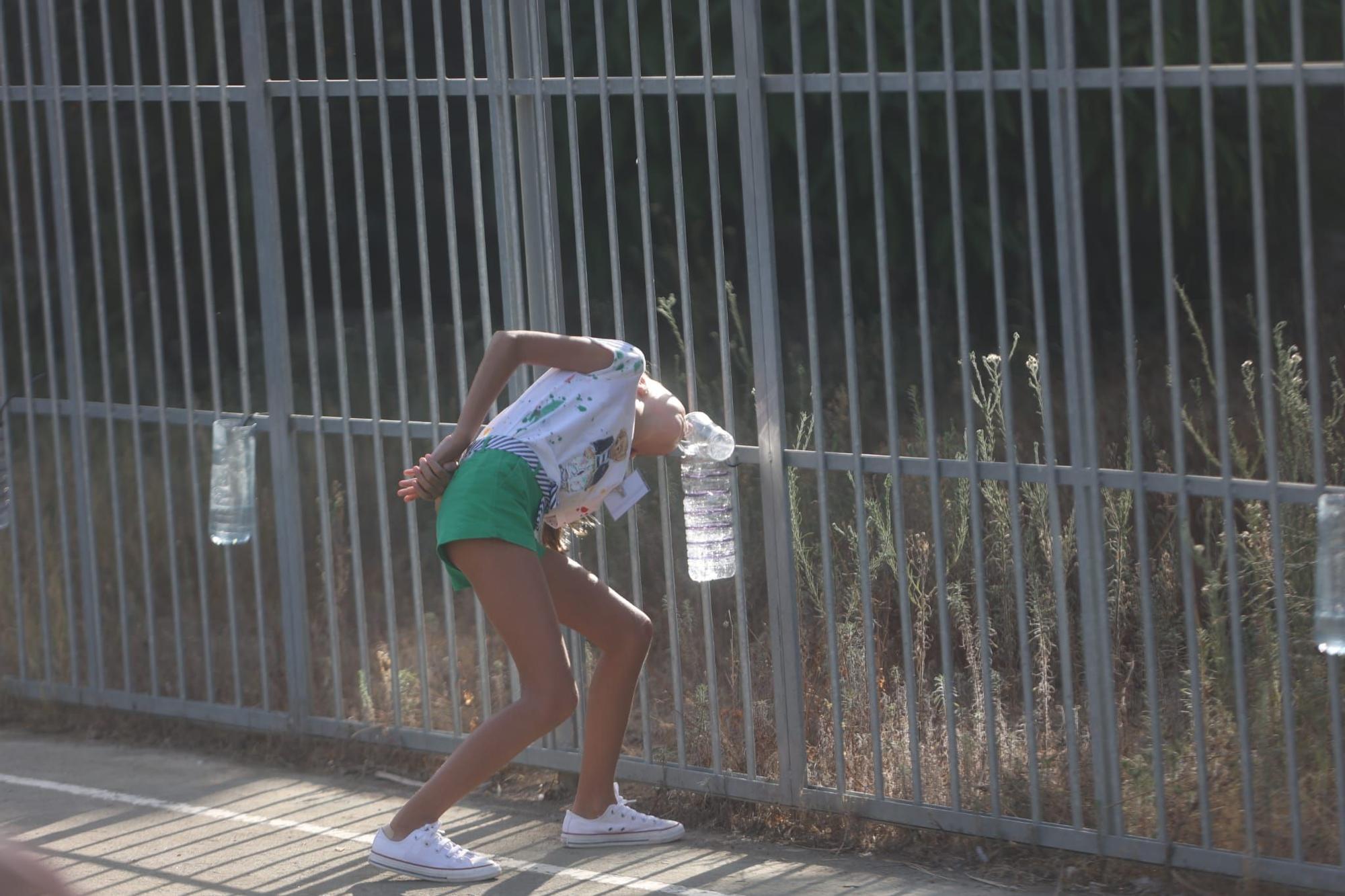 Selección hoguera Infantil en parque El Palmeral