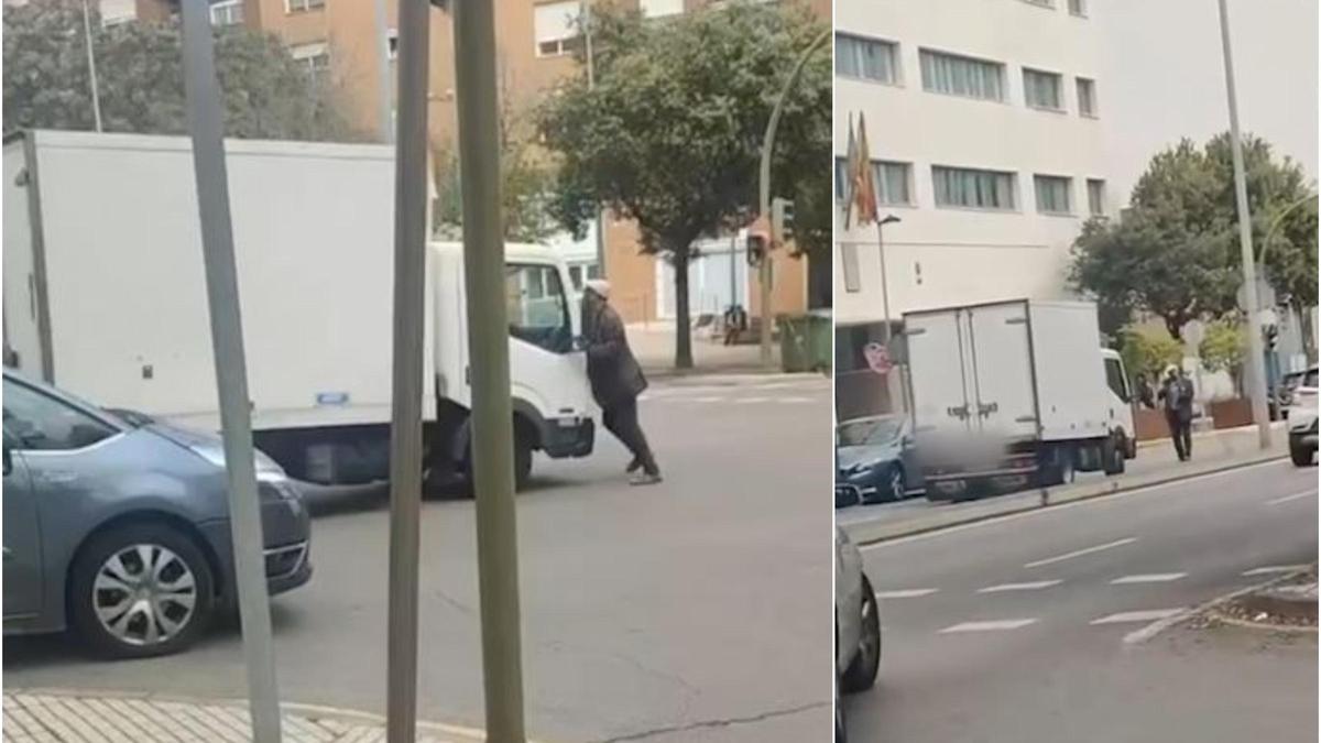 Vídeo: Una discusión en Castellón casi termina en un atropello