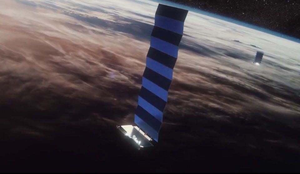 SpaceX rebasa los 1.000 satélites en órbita para el proyecto Starlink