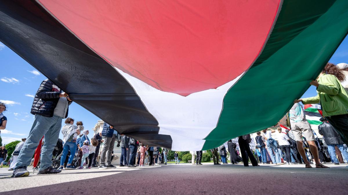 Manifestación propalestina.