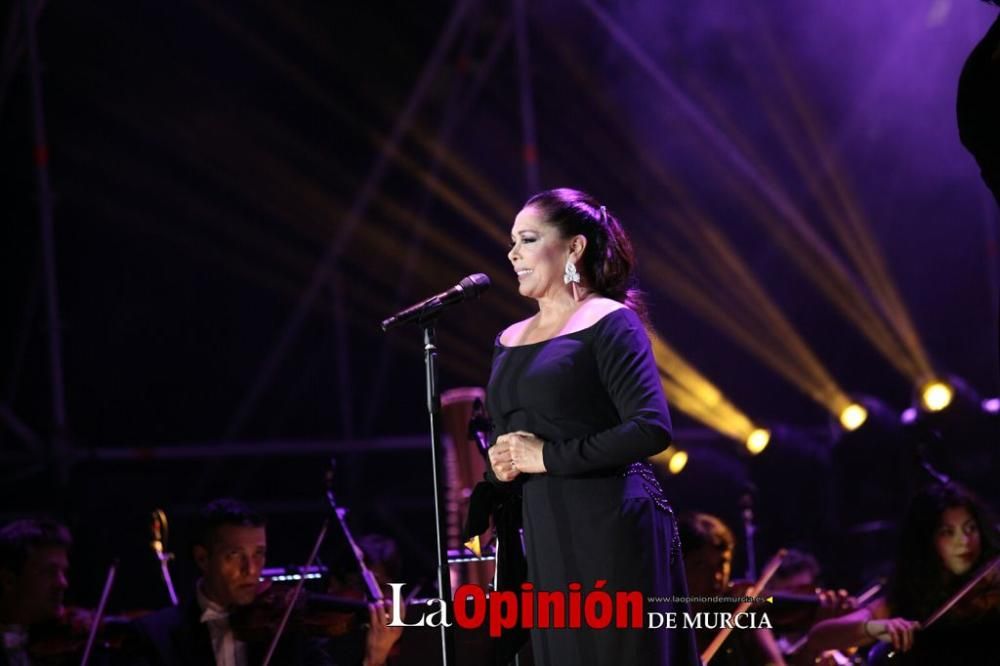 Isabel Pantoja, en la Plaza de Toros de Murcia.