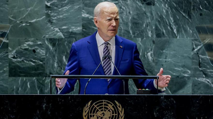 Biden asegura en la ONU que ningún país estará seguro si Ucrania pierde la guerra