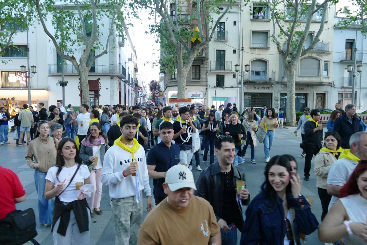 EN IMATGES | L'Entxipa't i la Diabòlica encenen la primera jornada de les Fires i Festes de la Santa Creu