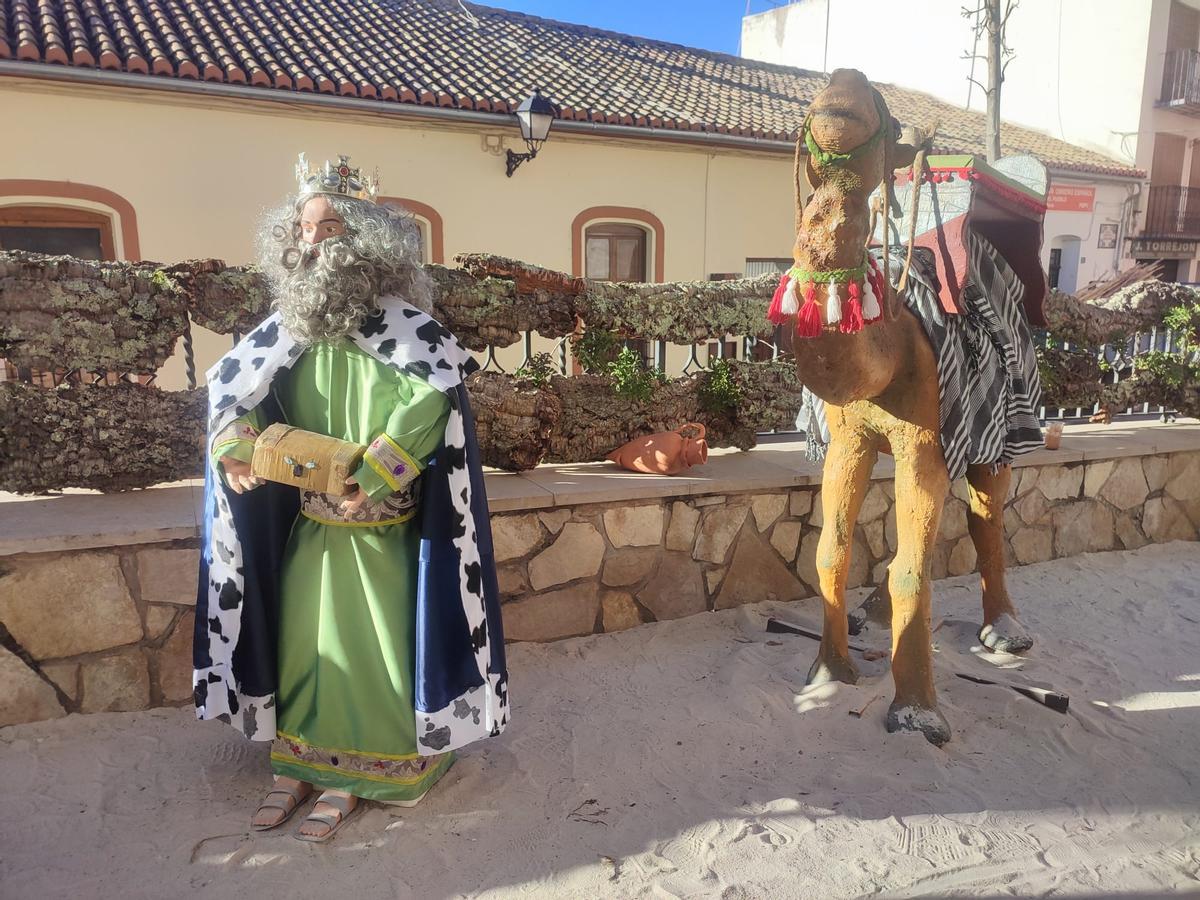 Inauguración del belén a tamaño real de Altura