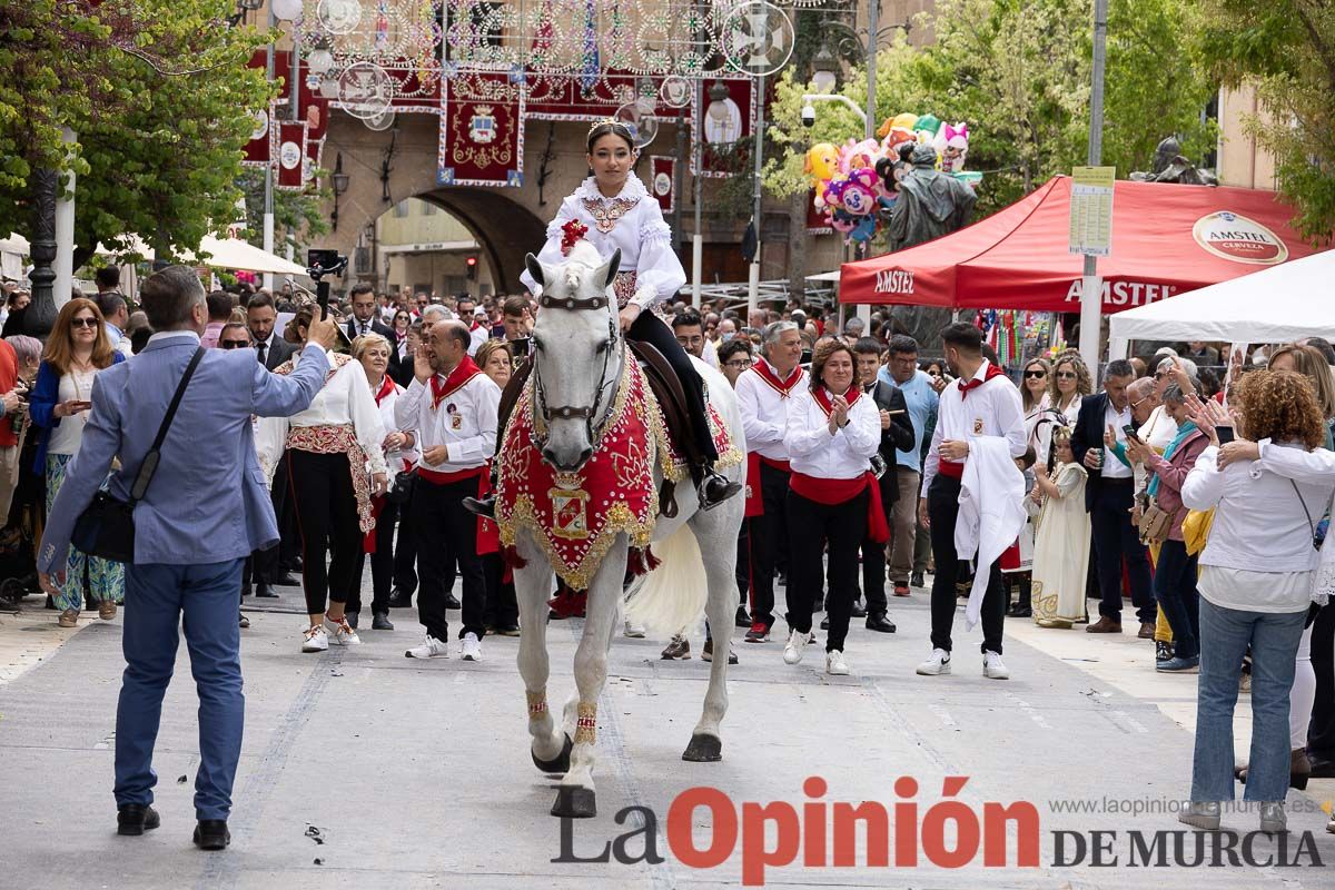 Desfile infantil en las Fiestas de Caravaca (Bando Caballos del Vino)