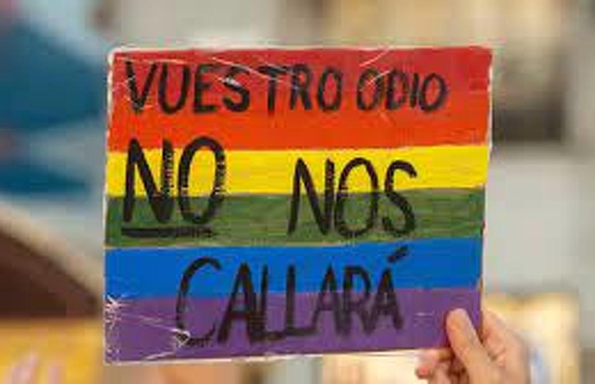 Els col·lectius LGTBI mantenen la concentració contra els delictes d’odi