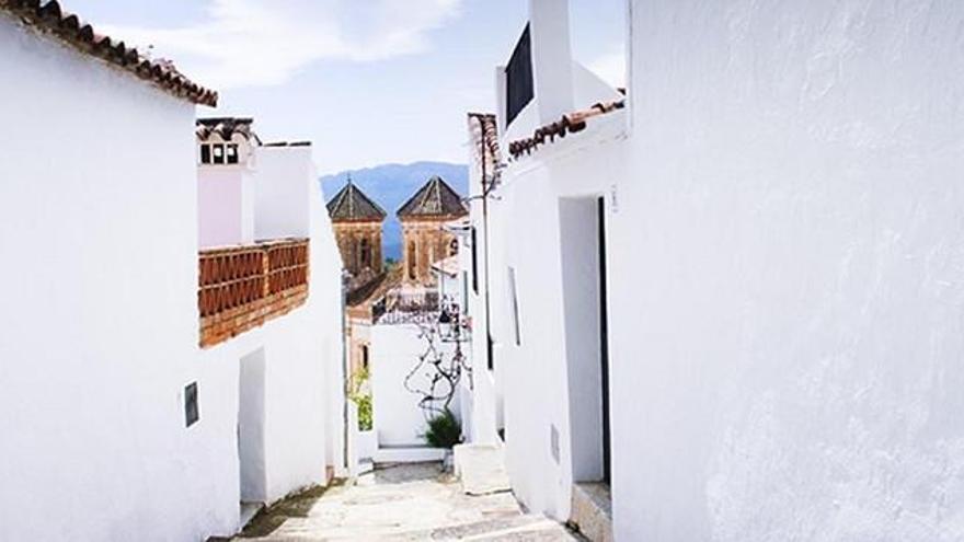 El pueblo de Alpandeire, en la Serranía de Ronda.