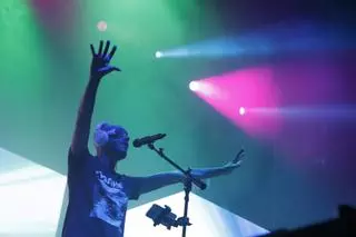 EN IMÁGENES: Así fue el concierto  de "La casa azul" en la Semana Grande de Gijón