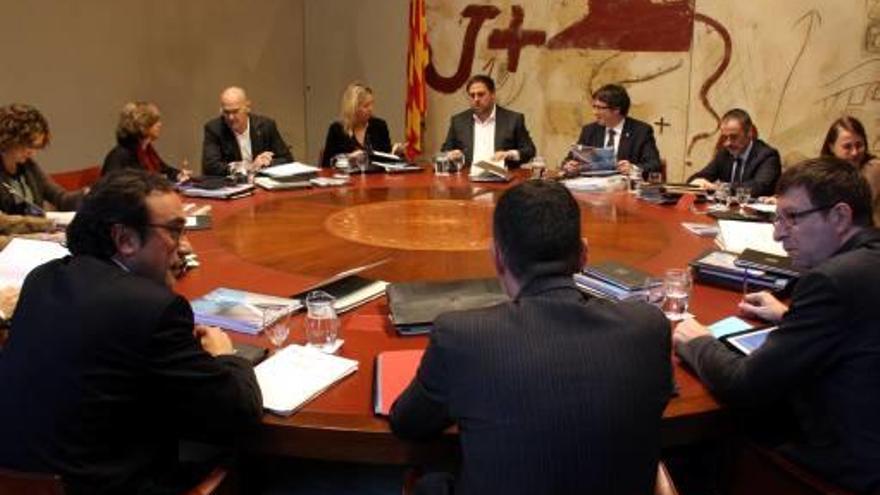 El Consell Executiu va enviar ahir el projecte de llei dels Pressupostos al Parlament.