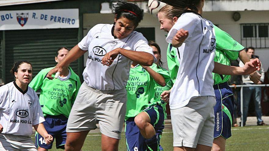 Un partido del desaparecido Val do Ulla femenino.