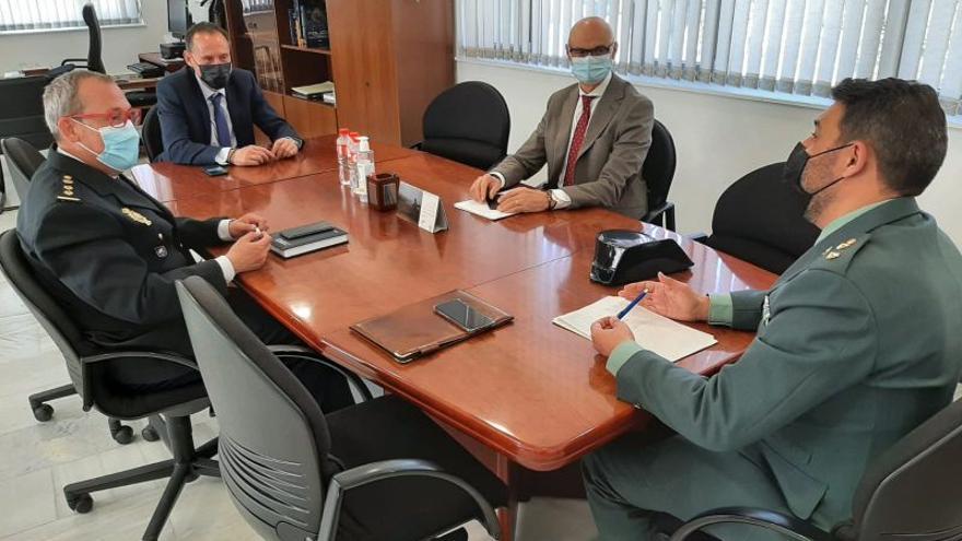 Reunión de coordinación semanal en Zamora con las Fuerzas y Cuerpos de Seguridad del Estado.