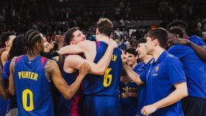 El equipo es una piña y celebró una semana mágina que puede impulsar al equipo en las semanas decisivas que vienen por delante