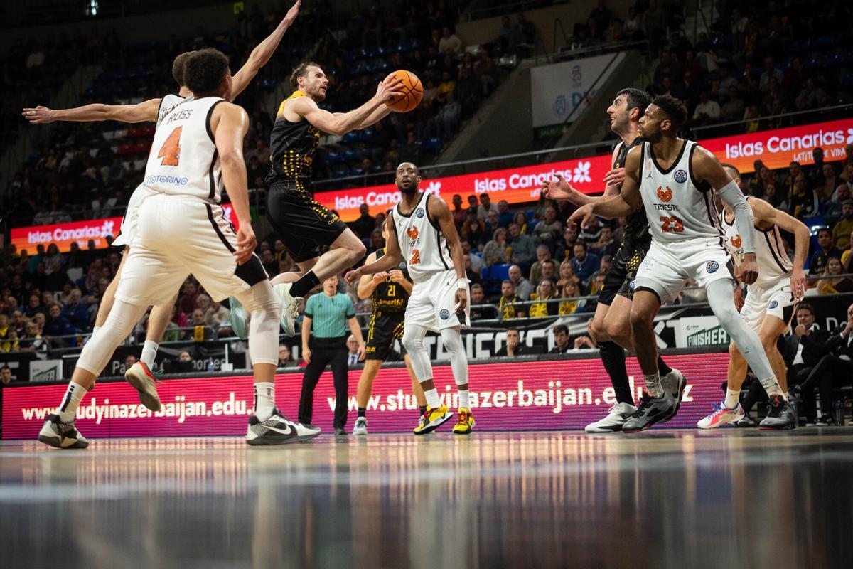 BCL: La Laguna Tenerife CB Canarias - Pallacanestro Trieste