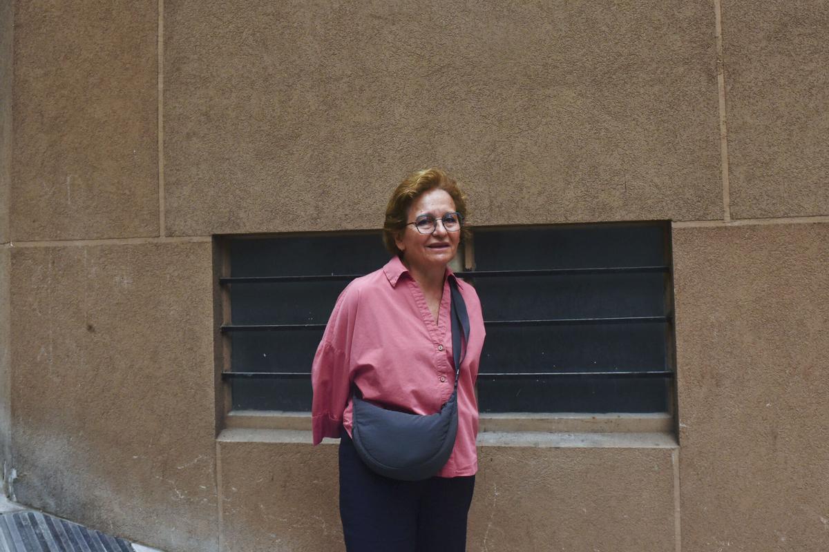 Amparo Galego, vecina de A Falperra
