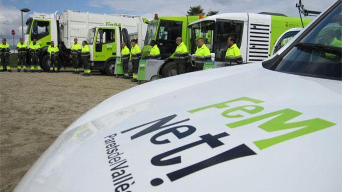 Servicio de recogida de basura de Parets del Vallès.