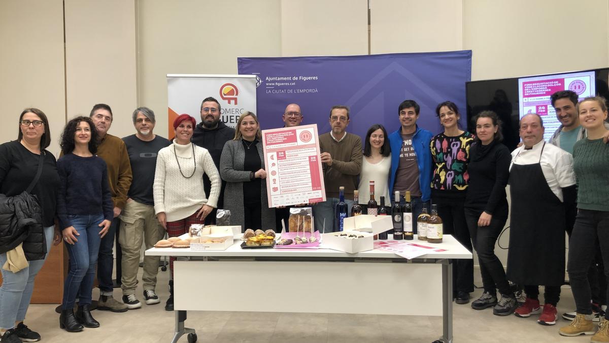 Presentació de la 1a edició de la fira Figa Dolça a l'ajuntament de Figueres.