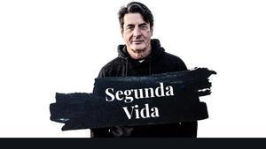 Jordi Villacampa, exjugador de baloncesto, posa para EL PERIÓDICO en Badalona.