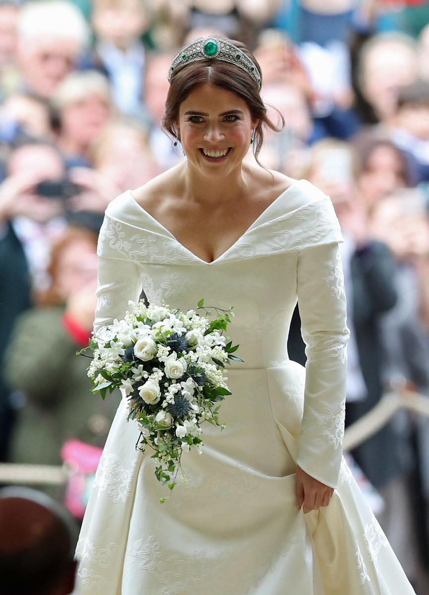 El vestido de novia de la princes Eugenia