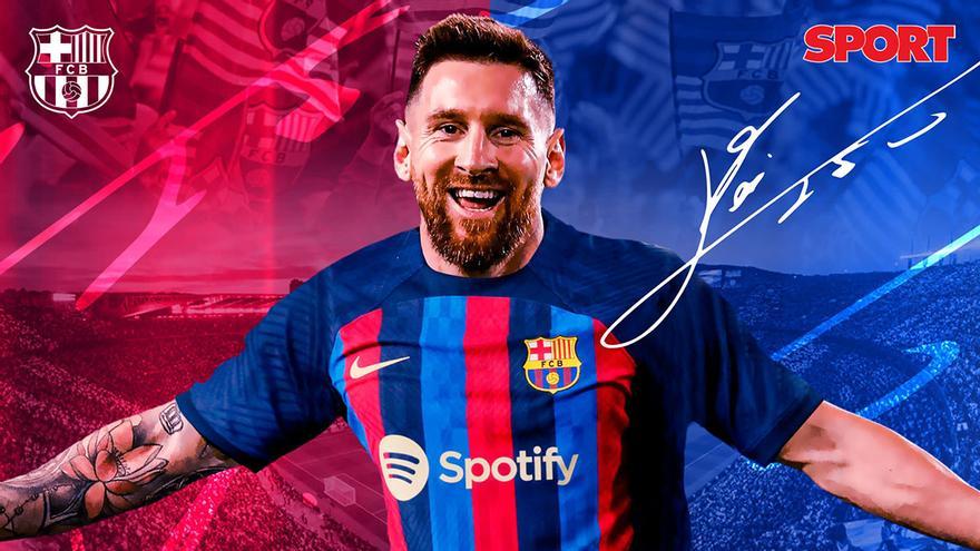 Messi ficha por el barca