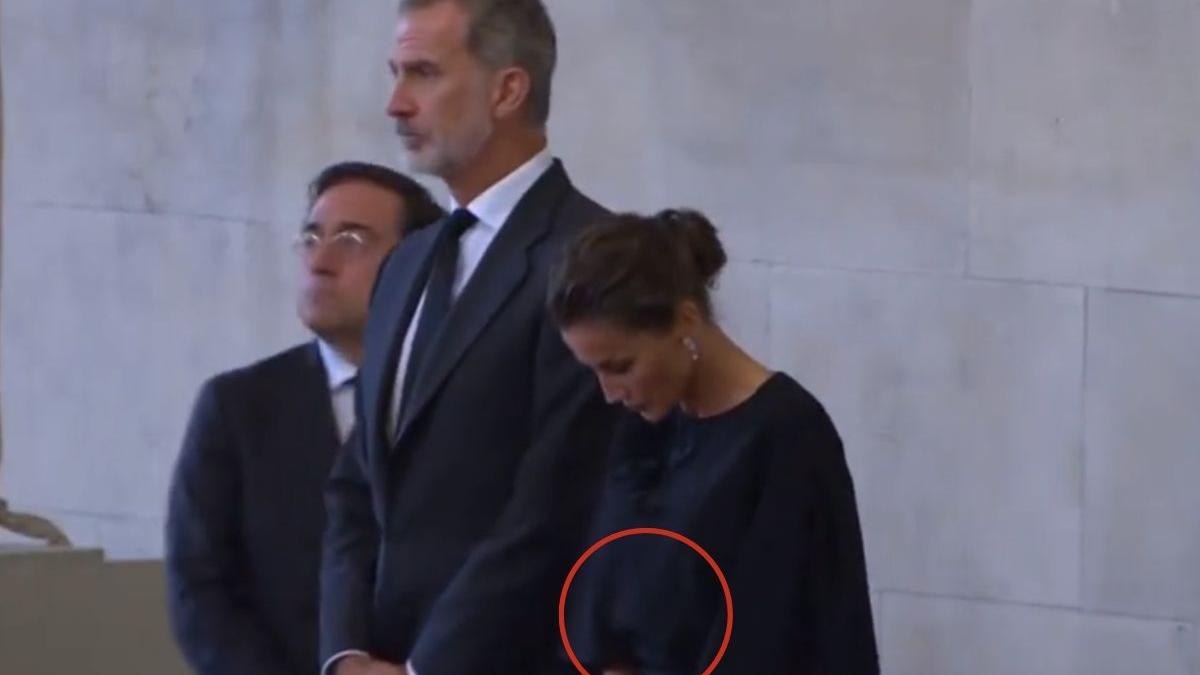 Gesto reina Letizia