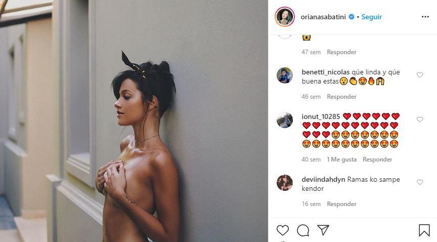 Oriana Sabatini, la novia de Dybala