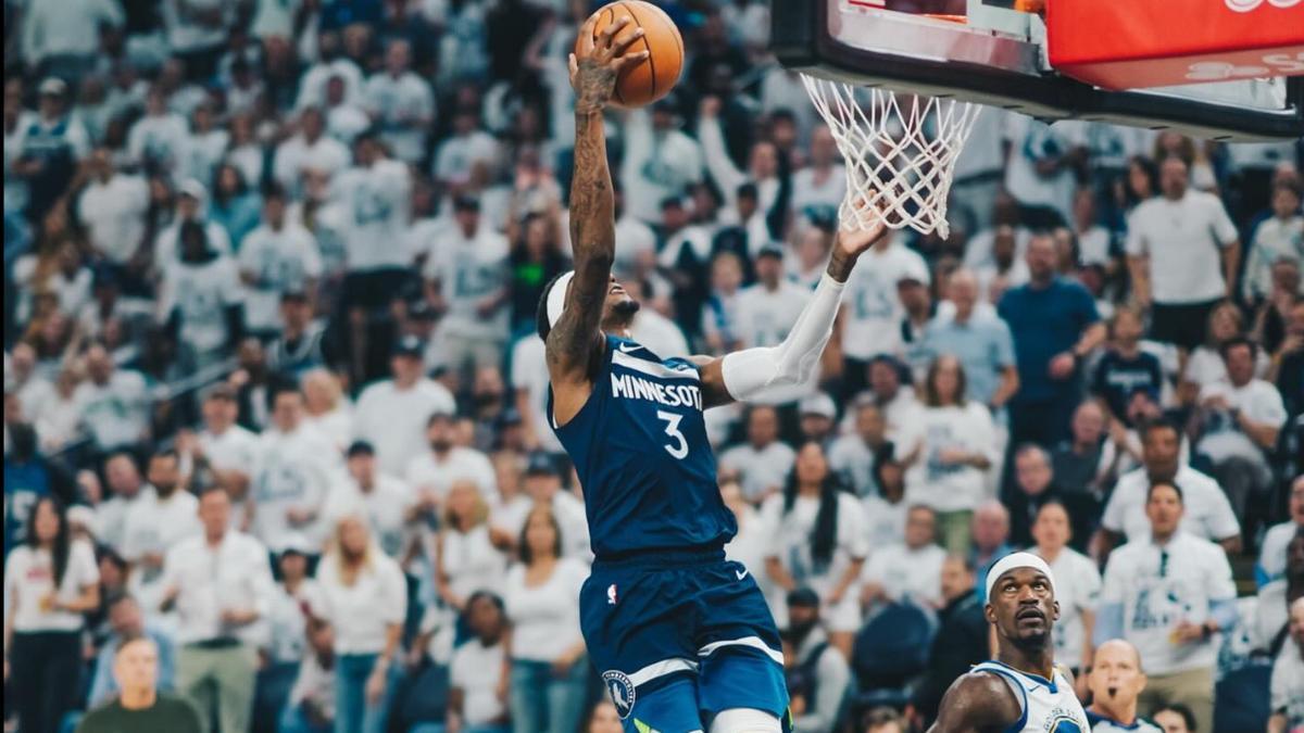Los Minnesota Timberwolves sentenciaron este miércoles 4-1 la serie contra los Golden State Warriors con una victoria por 121-110 en casa que les dio el billete para las finales del Oeste por segunda temporada consecutiva, algo inédito en la historia de la franquicia.