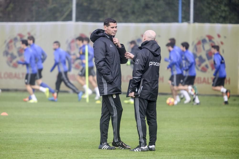 Entrenamiento del Real Oviedo