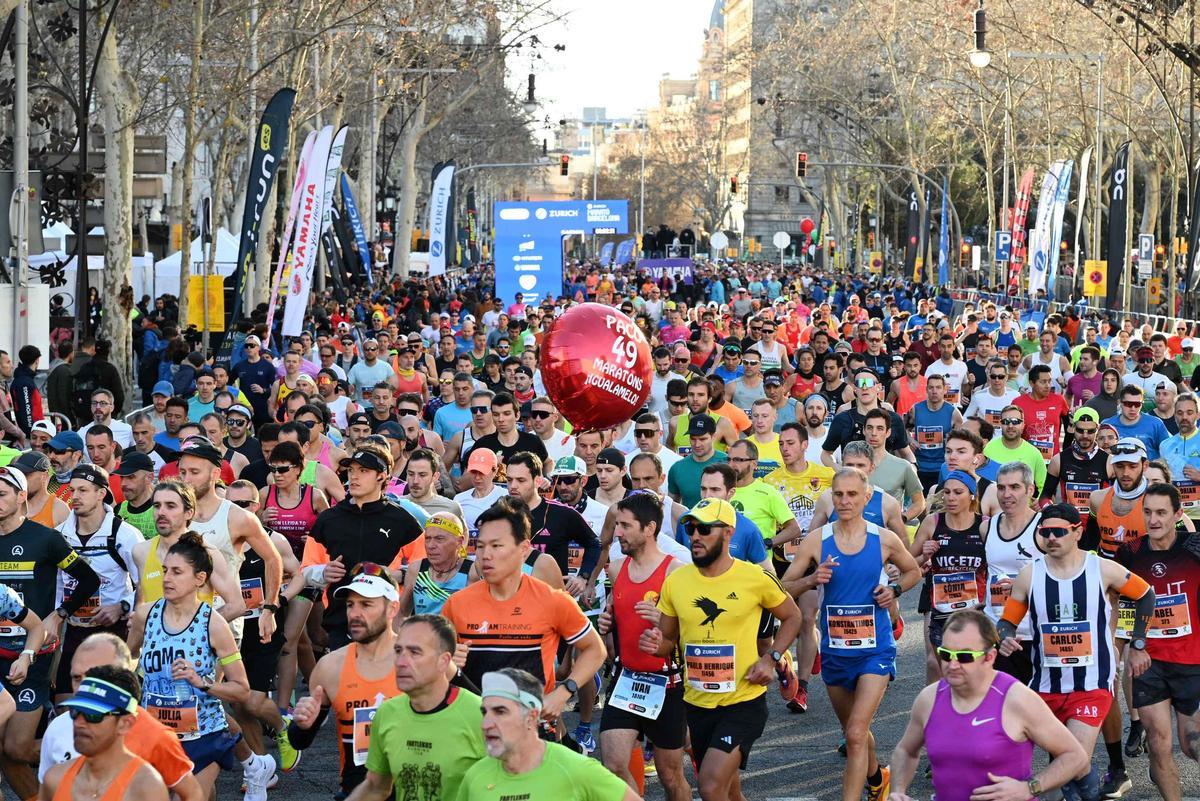 ¿Has participado en la Marató de Barcelona 2024? ¡Búscate en las fotos¡