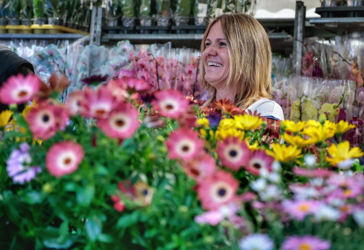 Inauguración de la exposición de flores y plantas del parque García Sanabria