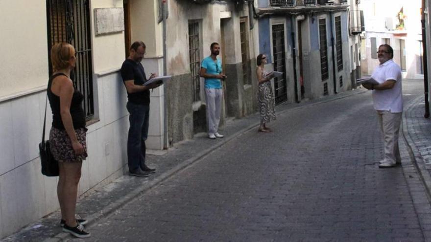 El equipo ha evaluado las infraestructuras del centro del municipio