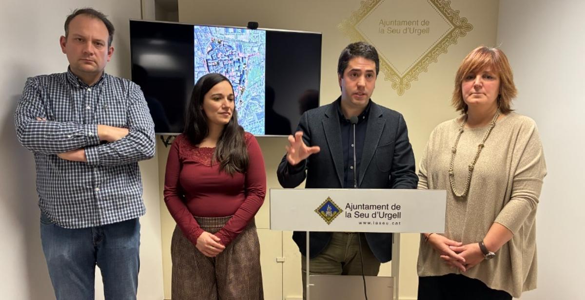 L'alcalde exposa la renovació del nucli antic