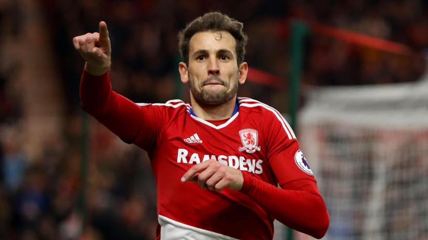 Stuani, amb el Middlesbrough