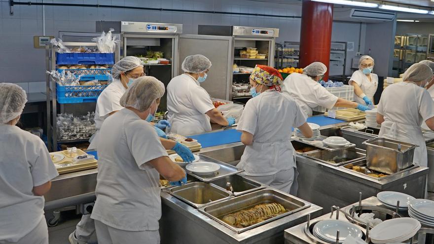 Menús especiales por Navidad en los hospitales del SMS